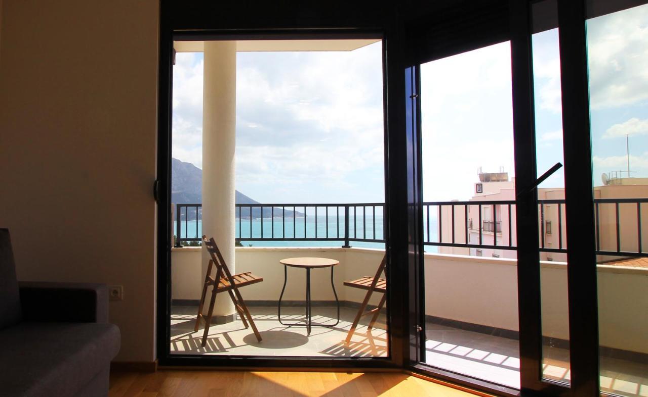 Sea View Apartment In Becici 布德瓦 外观 照片
